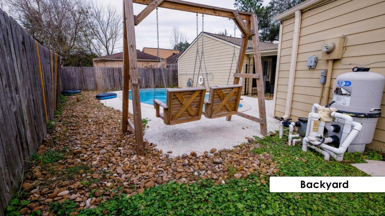 Pool House, 20 Minutes From Dt 4Bdr For 10 Guests - Winkleman Villa ฮูสตัน ภายนอก รูปภาพ